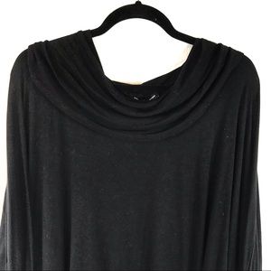Cable and Gauge boxy cowl neck tunic